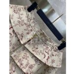 Louis Vuitton Women LV Unicorn Print Flounce Skirt Cotton Silk Sandy Beige Regular Fit - immagine 7