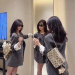 Chanel Women CC Backpack Star Coin Purse Mirror Calfskin Metallic Calfskin Gold-Tone Metal - immagine 12