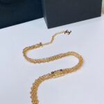 Chanel Women CC Chain Belt Metal Dark Gold – Bild 4