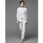 Chanel Women CC Chain Belt Metal Glass Pearls Imitation Pearls Strass Dark Gold Pearly White Crystal - Image 9