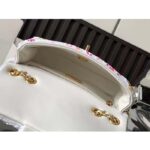 Chanel Women CC Small Flap Bag Sequins Gold-Tone Metal White Yellow Pink Blue – Image 8