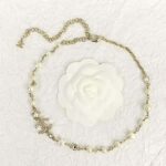 Chanel Women Necklace in Metal Resin Glass Pearls and Strass - Image 2