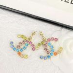 Chanel Women Pendant Earrings in Metal and Strass – Image 5