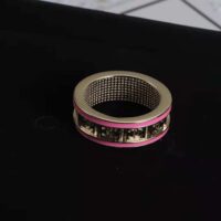 Chanel Women Ring in Metal-Pink (1)