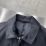 Dior Women CD Bomber Jacket Black Technical Twill Front Snap Closure Piped Side Pockets - Bild 4