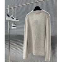 Dior Men CD Christian Dior Couture Cardigan Beige Cashmere Jersey (2)