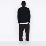 Dior Men CD Christian Dior Couture Cardigan Black Cashmere Jersey - Bild 13