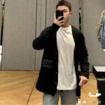 Dior Men CD Christian Dior Couture Cardigan Black Cashmere Jersey - Bild 10