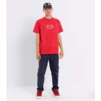 Dior Men CD Christian Dior Couture Relaxed-Fit T-Shirt Red Organic Cotton Jersey Reference 413J696C0554_C380 (6)