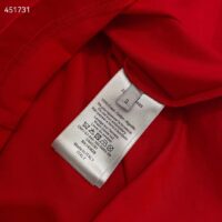 Dior Men CD Christian Dior Couture Relaxed-Fit T-Shirt Red Organic Cotton Jersey Reference 413J696C0554_C380 (6)