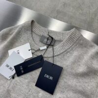 Dior Men CD Christian Dior Couture Sweater Beige Cashmere Jersey (8)