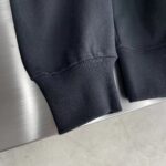 Dior Women CD Diamond Oversized Sweatshirt Navy Blue Organic Cotton Fleece – Image 7