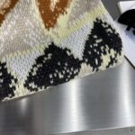 Dior Women CD Dior And Peter Doig Sweater Multicolor Wool Cashmere Jacquard - Imagen 8