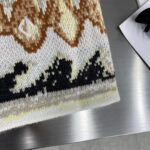 Dior Women CD Dior And Peter Doig Sweater Multicolor Wool Cashmere Jacquard - Imagen 5