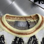Dior Women CD Dior And Peter Doig Sweater Multicolor Wool Cashmere Jacquard - Imagen 6