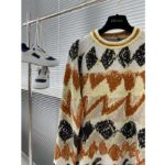Dior Women CD Dior And Peter Doig Sweater Multicolor Wool Cashmere Jacquard - Imagen 4
