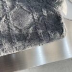 Dior Women CD Dior Icons Sweater Gray Cashmere Knit Stand Collar All-Over Cannage Motif - immagine 8