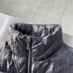 Dior Women CD Dior Oblique Down Vest Gray Technical Jacquard - Bild 5