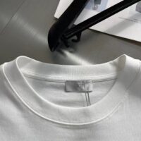 Dior Men CD Dior Otani Workshop Relaxed-Fit T-Shirt White Slub Cotton Jersey (3)