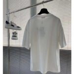 Dior Men CD Dior Otani Workshop Relaxed-Fit T-Shirt White Slub Cotton Jersey - immagine 3