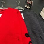 Dior Men CD Dior Otani Workshop Sweater Red Wool Cashmere Jersey - immagine 9