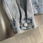 Dior Men CD MKII Jacket Light Blue Cotton Twill Laser-Faded Vintage Effect Heavy-Weight Denim - Imagen 8