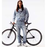 Dior Men CD MKII Jacket Light Blue Cotton Twill Laser-Faded Vintage Effect Heavy-Weight Denim - Imagen 10