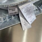 Dior Men CD MKII Jacket Light Blue Cotton Twill Laser-Faded Vintage Effect Heavy-Weight Denim - Imagen 9