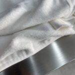 Dior Women CD Regular-Fit Sweater Stand Collar White Cotton Fleece - Image 10