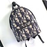 Dior Unisex CD Rider Backpack Beige Black Maxi Dior Oblique Jacquard - immagine 4