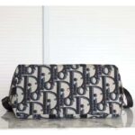 Dior Unisex CD Weekend 40 Bag Beige Black Maxi Dior Oblique Jacquard - Bild 6