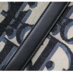 Dior Unisex CD Weekend 40 Bag Beige Black Maxi Dior Oblique Jacquard - Bild 11