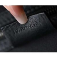 Dior Unisex CD Weekend 40 Bag Black Maxi Dior Oblique Jacquard (4)