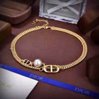 Dior Women 30 Montaigne Choker Gold-Finish Metal (1)