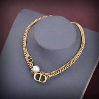 Dior Women 30 Montaigne Choker Gold-Finish Metal (1)