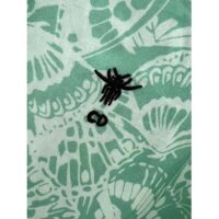 Dior Women CD Blouse Melocoton Sea Green Cotton Voile with Allover Butterfly Motif (6)