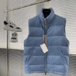 Dior Women CD Dior Oblique Down Vest Blue Technical Jacquard - immagine 2