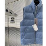 Dior Women CD Dior Oblique Down Vest Blue Technical Jacquard - immagine 4