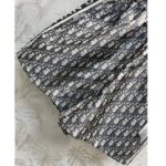 Dior Women CD Essentials Shorts Blue Technical Taffeta Jacquard with Dior Oblique Motif - Imagen 5