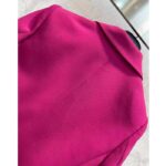 Dior Women CD Fitted Jacket Passion Pink Wool Silk Front Button Closure - immagine 5