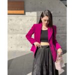 Dior Women CD Fitted Jacket Passion Pink Wool Silk Front Button Closure - immagine 17