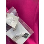 Dior Women CD Fitted Jacket Passion Pink Wool Silk Front Button Closure - immagine 10