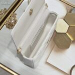 Dior Women CD Lady Dior Phone Pouch Latte Cannage Lambskin Removable Chain Strap - Image 7