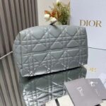 Dior Women CD Medium Dior Toujours Bag Stone Gray Macrocannage Calfskin Reference M2821OSHJ_M41G - Imagen 7