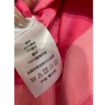 Dior Women CD Mid-Length Flared Skirt Passion Pink Wool Silk Thin Waistband Side Zip Closure - Image 10