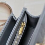 Dior Women CD Miss Dior Chain Pouch Cloud Blue Cannage Lambskin - Image 9