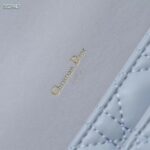 Dior Women CD Miss Dior Chain Pouch Cloud Blue Cannage Lambskin - Image 10