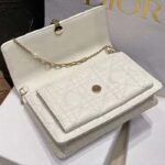 Dior Women CD Miss Dior Chain Pouch Latte Cannage Lambskin - Image 7