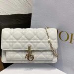 Dior Women CD Miss Dior Chain Pouch Latte Cannage Lambskin - Image 2