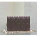 Dior Women CD Miss Dior Chain Pouch Sand-Colored Cannage Lambskin - immagine 5